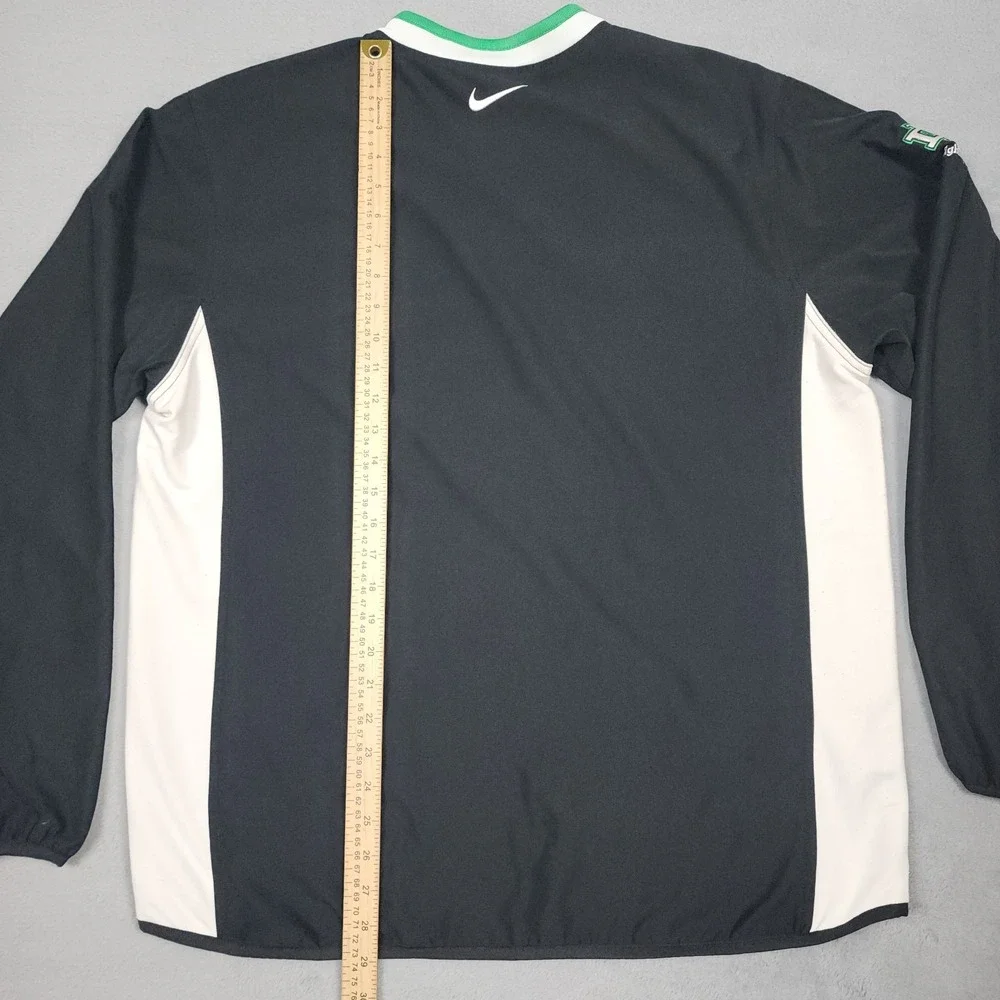 Vintage Nike North Dakota Fighting Sioux Hockey Jacket Mens M Black Pullover